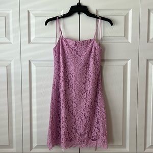 SOLD Periwinkle Lace Dress